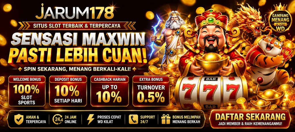 Banner BEWOKWIN sensasi cuan pasti beruntung — welcome bonus win, cashback harian help desk